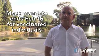 NBCC Video Update - Feb 8 - California Dropping Indoor Mask Mandate as Coronavirus Surge Nears End