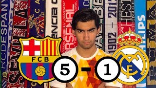 Análisis Barcelona 5-1 Real Madrid