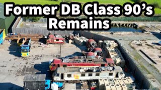 What's LEFT of the Ex DB CLASS 90's Sent for DISPOSAL..!