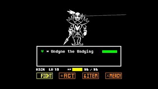 Undertale Undyne the Undying Fight