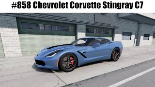 West Coast Trial: Chevrolet Corvette Stingray C7 (Beamng Drive)