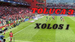 Toluca vs Xolos 3-1 / Matador / Gol de Meneses y Sanvezzo