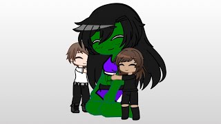 She hulk Transformation/Gacha club