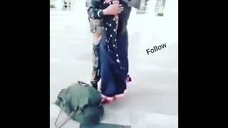 army long distance relationship #shorts #armywife #akanshasinha #rishukr2002 #armygirl #surbhirathor