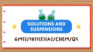 SCIENCE MADE SIMPLE EP1 | Solutions & Suspensions | Solubility Of 4 Different Solutions 🧪