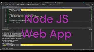 Creating Simple Node JS Web Server From Scratch