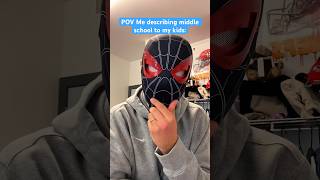 POV Me describing middle school to my kids #pov #memes #shorts #funny shorts #coryxkenshin