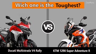 KTM 1290 Super Adventure R VS Ducat Multistrada V4 Rally / Which one is the Toughest?