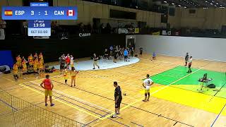 Canada vs Spain / Cloth Women / Dodgeball World Championships 2024