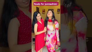 Get Ready With Us for Janmashtami 🐚🫶 look beautiful 😍❤️#trendingshorts # Nabila's Reactions