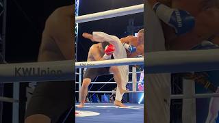 Kyokushin vs Kickboxing #SENSHI 23 Doychev won his 5th Pro match with tactics and skills.