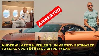 Andrew Tate's Hustler University potentially made over $65 million in revenue from students