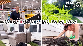 MI VIDA EN USA🇺🇸| Mi esposo cambio de trabajo , compras para su oficina , jardinería y  muebles 🌱