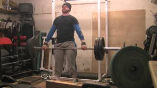 Beltless Deadlifts - 168kg x2 x 6 - Snatch Grip - 141.25kg x 10 x 2 - 27.01.2014