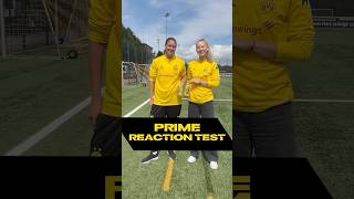 PRIME Reaction Test with ​⁠@BVB #borrusiadortmund #dortmund #PRIME