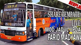 Reuploud link (yang hilang) template 3D livery mod jadul update farid madyawan