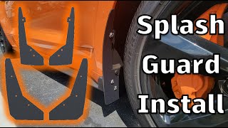 How to Install Splash Guards for the S550 Mustang (2015-2023)