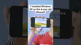 I installed WINDOWS XP on this 6 YEAR OLD IPHONE!!!