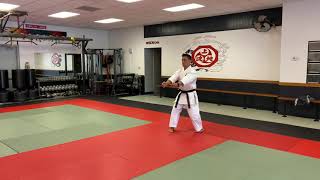 Sanchin Kata, Renshi John Felipe