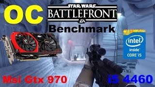 Star Wars Battlefront Benchmark (Msi Gtx 970 OC, i5 4460)