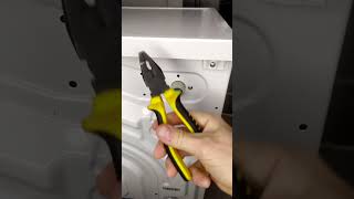 HOW TO CLEAN THE WASHING MACHINE WATER SUPPLY FILTER THE WASHING MACHINE DOES NOT TAKE WATER