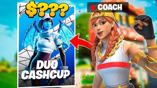 COMO UM COACH PASSOU PRA CASH CUP DUO FINALS E PEGOU EARNINGS?!?!