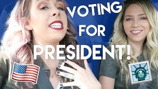 Voting For President! +PO BOX UNBOXING HAUL!