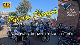 Passeio organizado pela Triumph #motovlog