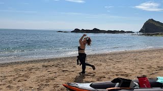 Jurassic Coast Kayak and Wild Camp on the Beach, Durdle Door, Lulworth Bay and Fossil Hunting