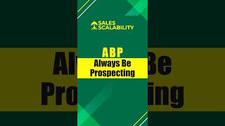 ABC may be from the past, todays ask from sellers is to ABP! #makingsalessimple