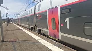 SNCF TGV Inoui saliendo de Biarritz hacia París Montparnasse