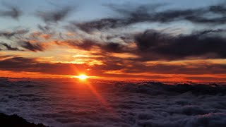 we went to the top of the world and it was beautiful! Haleakala Sunset