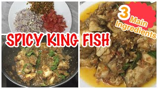 KING FISH EASY RECIPE, RESEP KING FISH RICA-RICA ,RESEP IKAN KING FISH