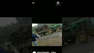 live tractor accident