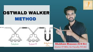 Ostwald Walker Method | Relative Lowering of Vapour Pressure (RLVP)| Colligative Property |Solutions