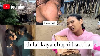 Water challenge with papa || chapri baccha phir dulai kaya || Arunachal village lifestyle vlog 🇮🇳