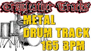 Metal Drum Track 165 bpm