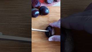 Trending Trick Giant Chestnut Cutting #shorts #cuttingskills