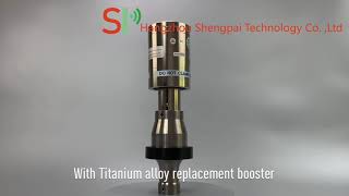 High Quality Ultrasonic Transducer Replacement For BransonCJ20 With Titanium Alloy Booster