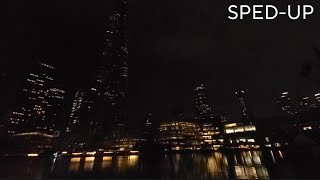 Dubai Mall Earth Hour 2024 Sped Up Time-lapse