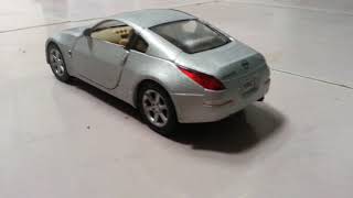 Kinsmart Nissan 350z ขนาด 1/34 สีบรอนซ์เงิน