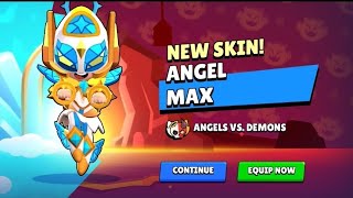 Getting Angel Max For FREE In Brawl Stars!