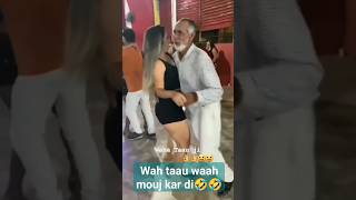 wait for twist 🤣🤣🤣waah taau moj kar di#shorts #shortsvideo #youtubeshorts