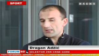 Atlas Sport - Gost: Dragan Adzic selektor zenske rukometne reprezentacije Crne Gore (21 dec.`10)