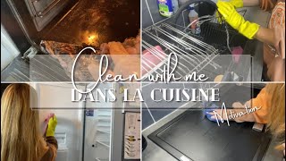 GROS NETTOYAGE DANS LA CUISINE | CLEAN WITH ME 🧼 #cleanwithme #nettoyage #cleaning