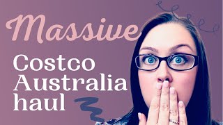 MASSIVE COSTCO AUSTRALIA Haul with prices and Meal Plan | How I store my bulk groceries