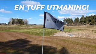 En riktigt tuff utmaning! Par 3.