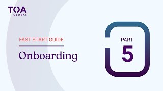 Part 5 – Onboarding