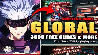 GLOBAL NEWS!!! IN-GAME LAUNCH EVENTS & IMPROVEMENTS (Chapter 3 guide) Jujutsu Kaisen Phantom Parade