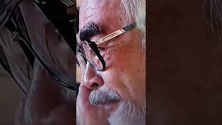 Dal documentario "10 anni di magia" ... un momento creativo del maestro Hayao Miyazaki